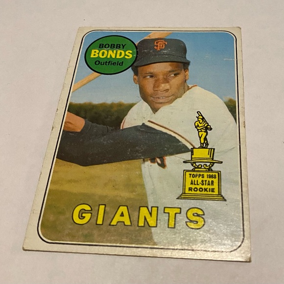 Bobby Bonds RC Rookie 1969 Topps Baseball Card Vintage Collectible # 630 - Picture 3 of 3